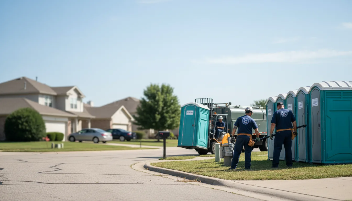 Porta Potty Rental in Earlsboro, OK near me
